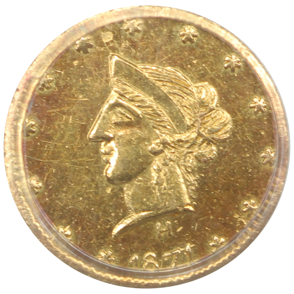 thumbnail for: 1871 BG-1042 50c PCGS MS61