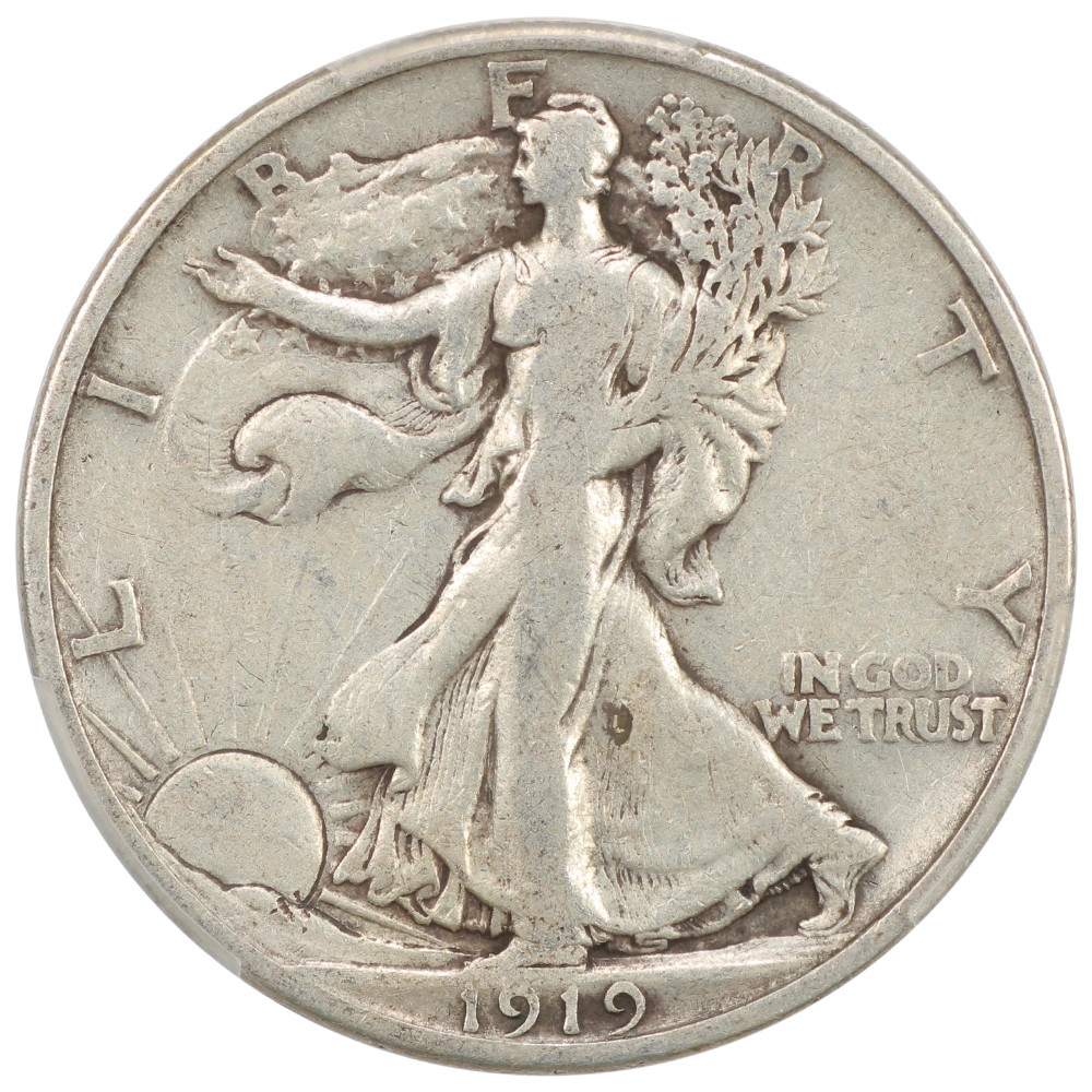 image for: 1919-S 50c PCGS F15