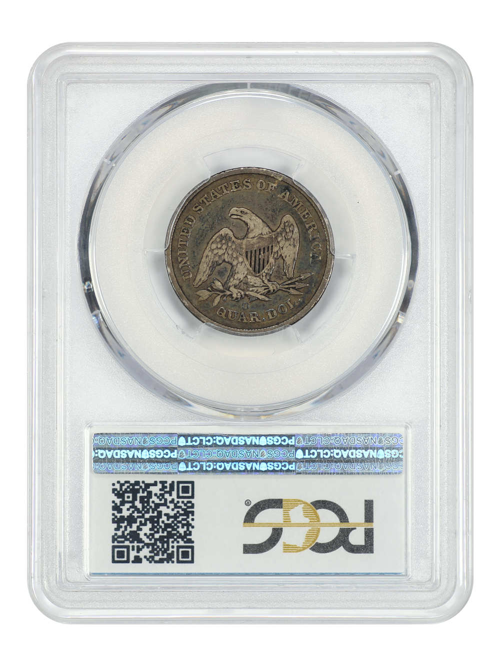 image for: 1840-O No Drapery 25c PCGS F15