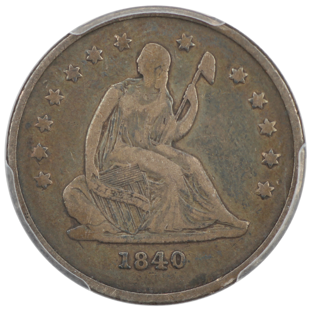 image for: 1840-O No Drapery 25c PCGS F15