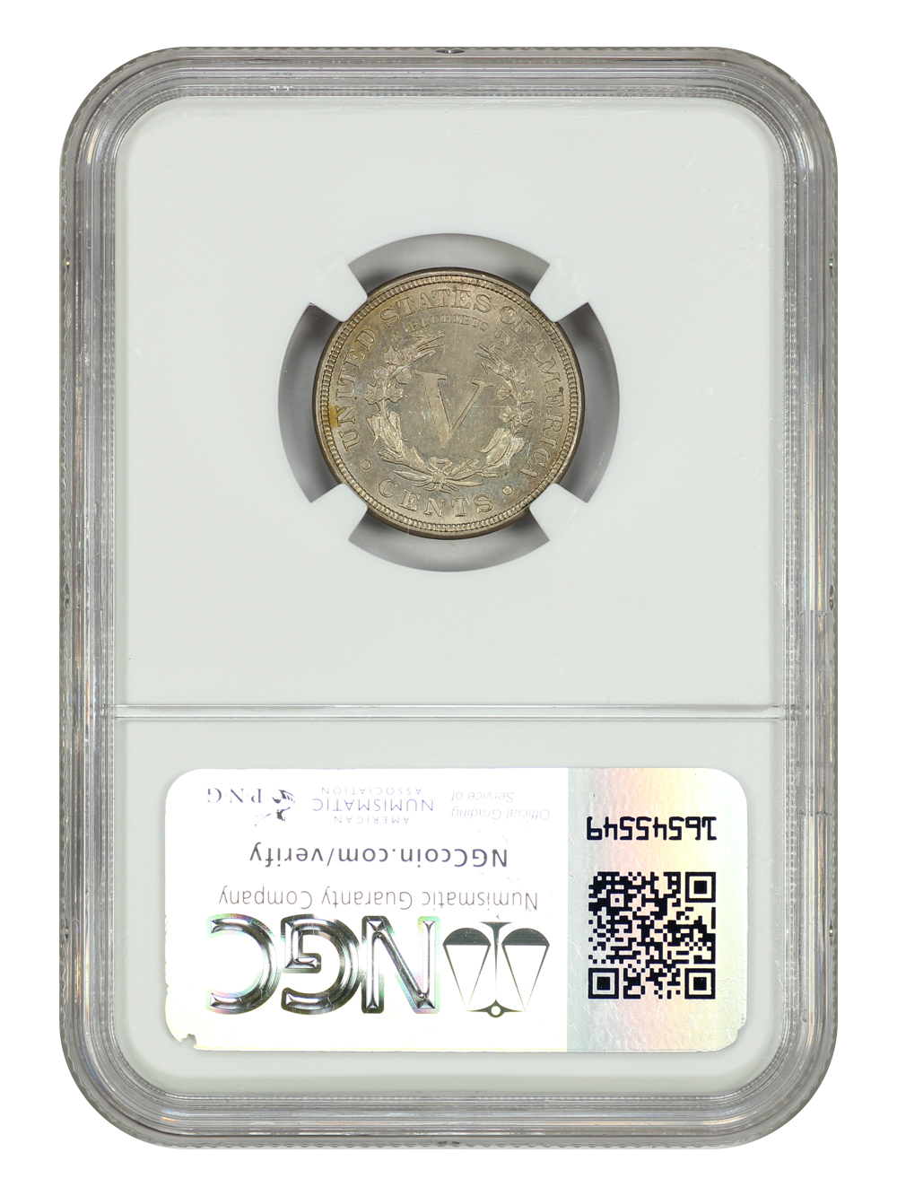 image for: 1885 5c NGC MS63