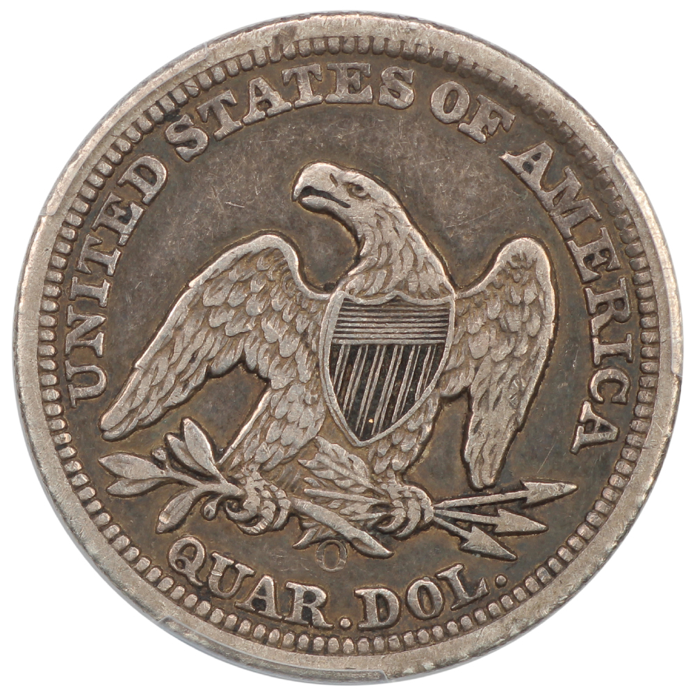 image for: 1857-O 25c PCGS VF20