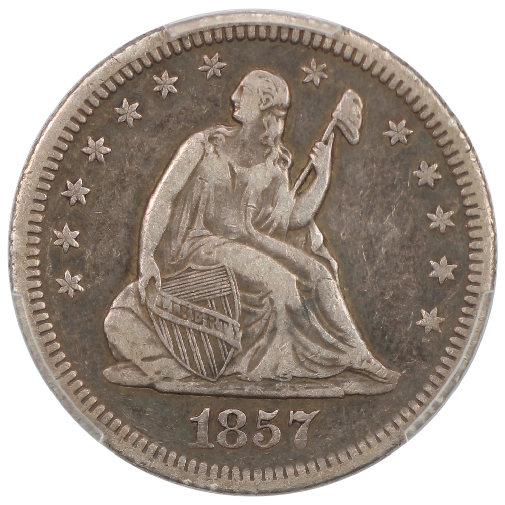 image for: 1857-O 25c PCGS VF20