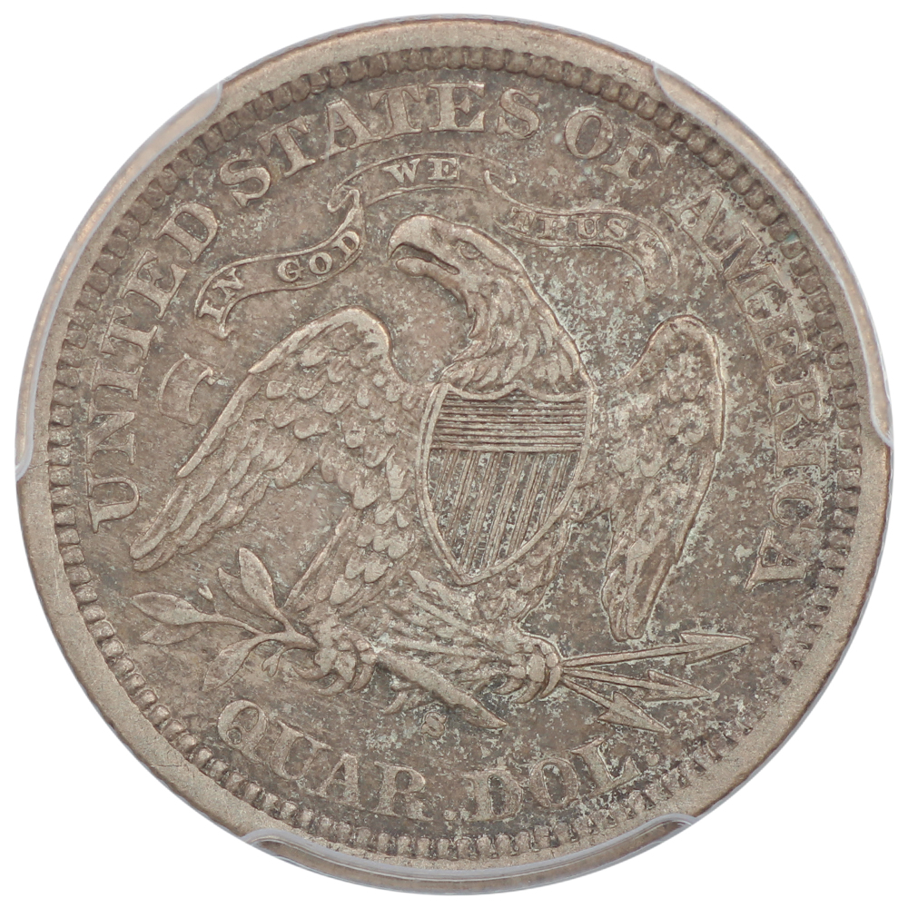 image for: 1873-S Arrows 25c PCGS XF40