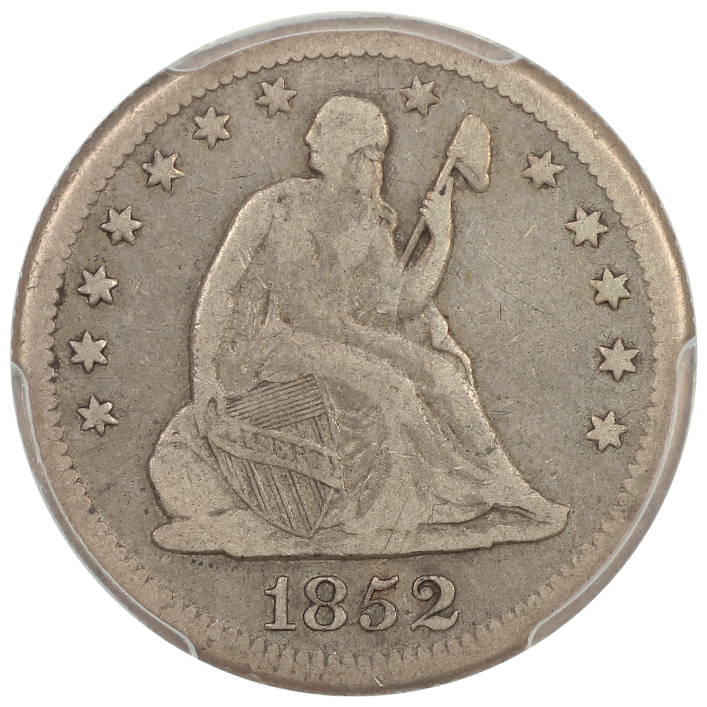 image for: 1852-O 25c PCGS VF25