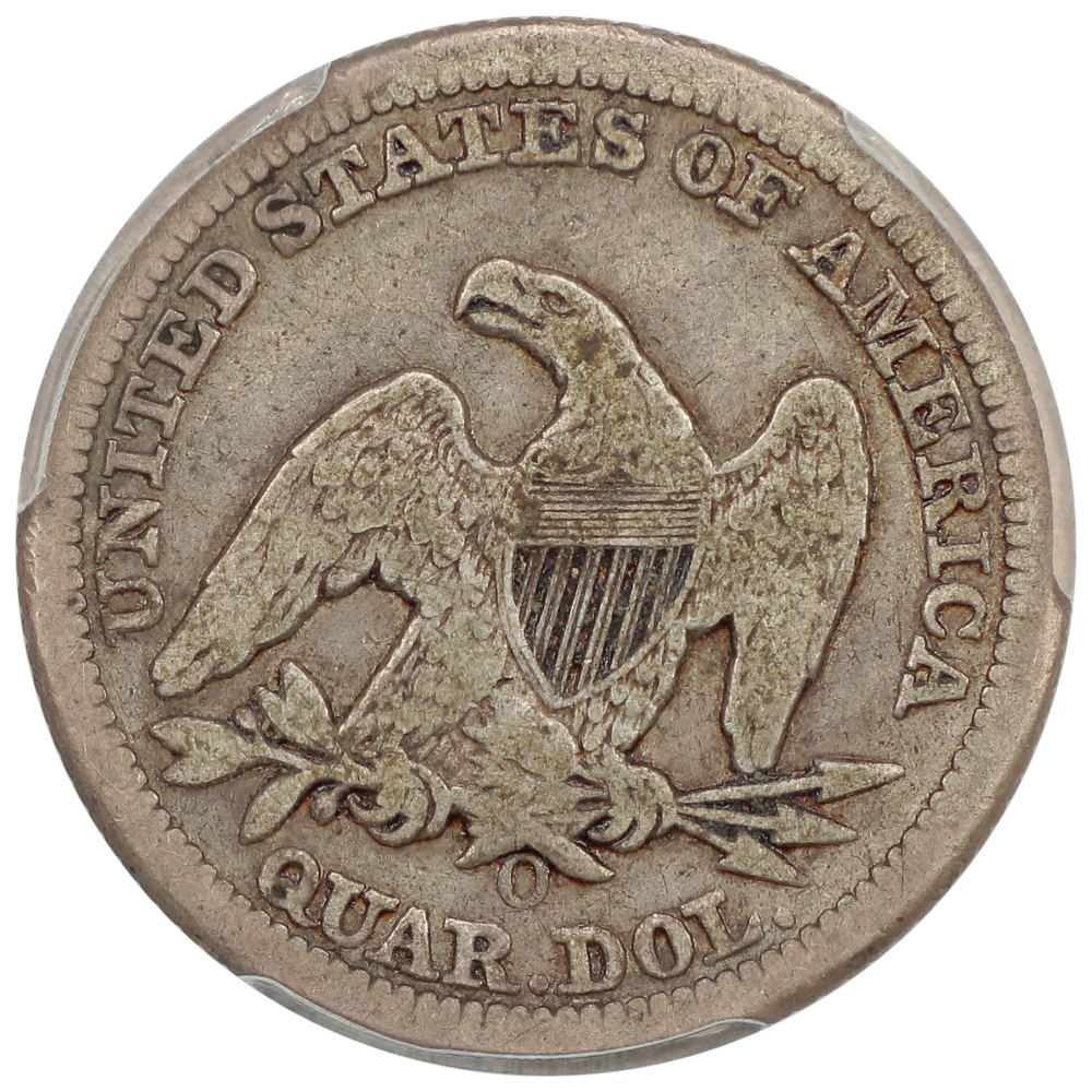 image for: 1852-O 25c PCGS VF25