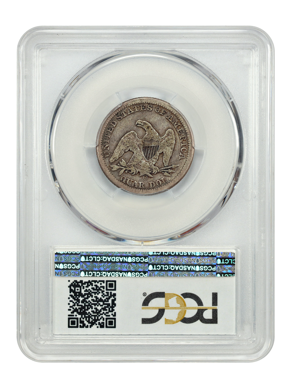 image for: 1852-O 25c PCGS VF25