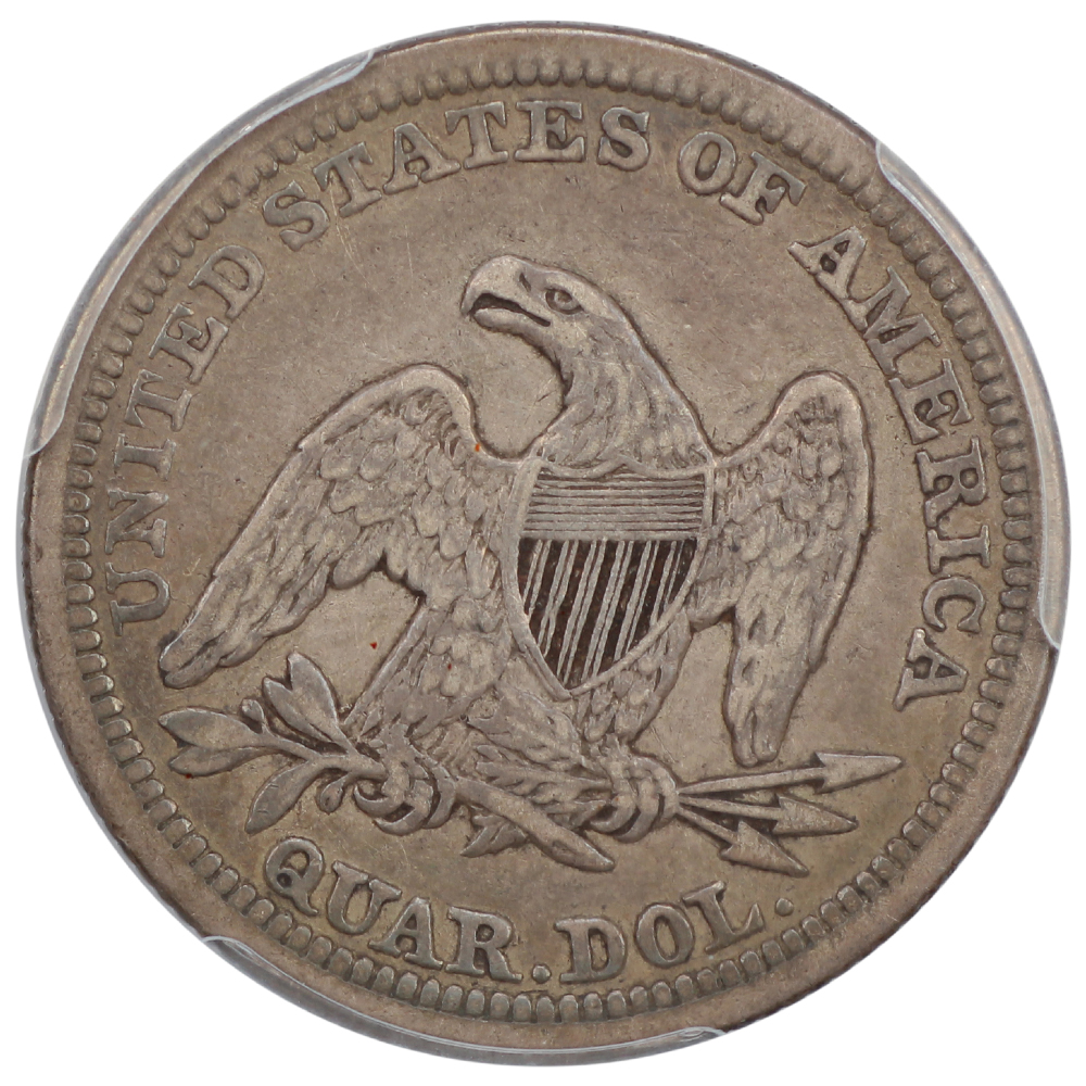 image for: 1852 25c PCGS VF35