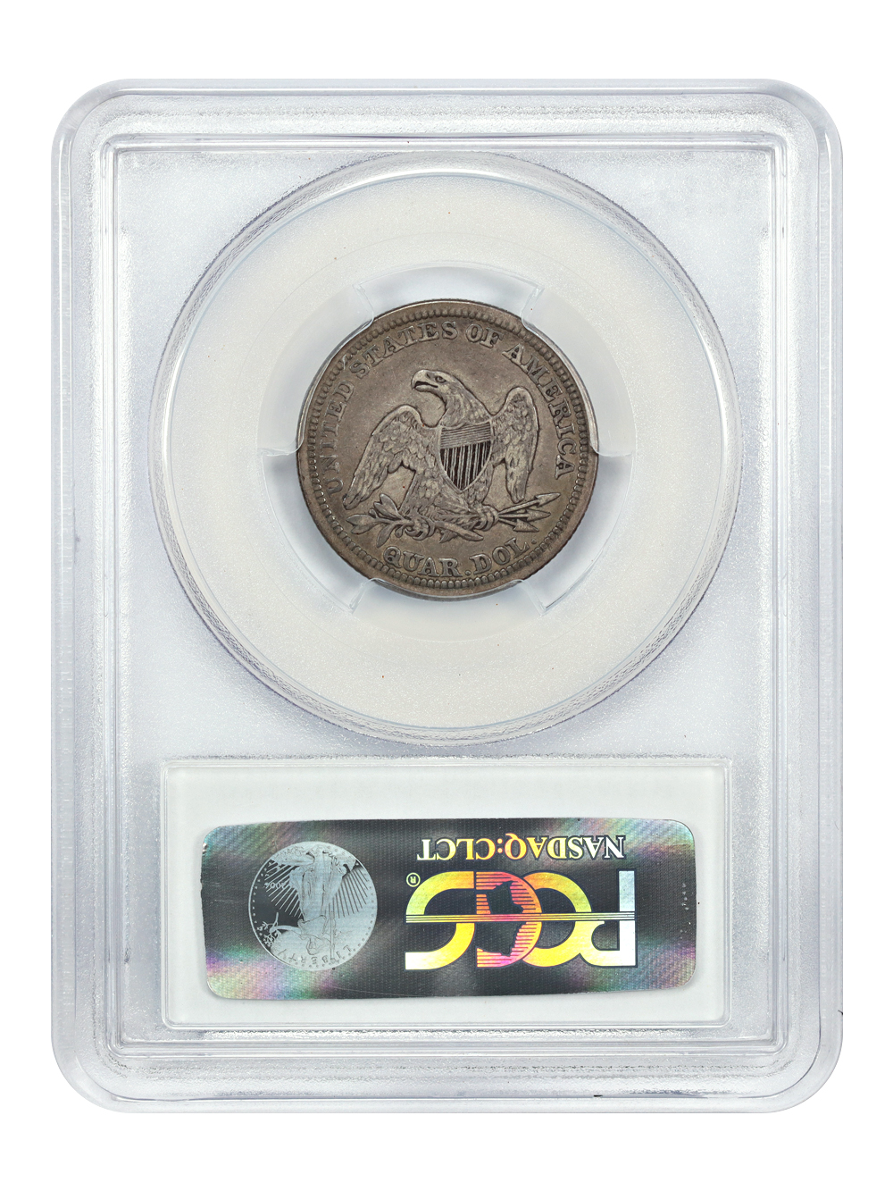 image for: 1852 25c PCGS VF35