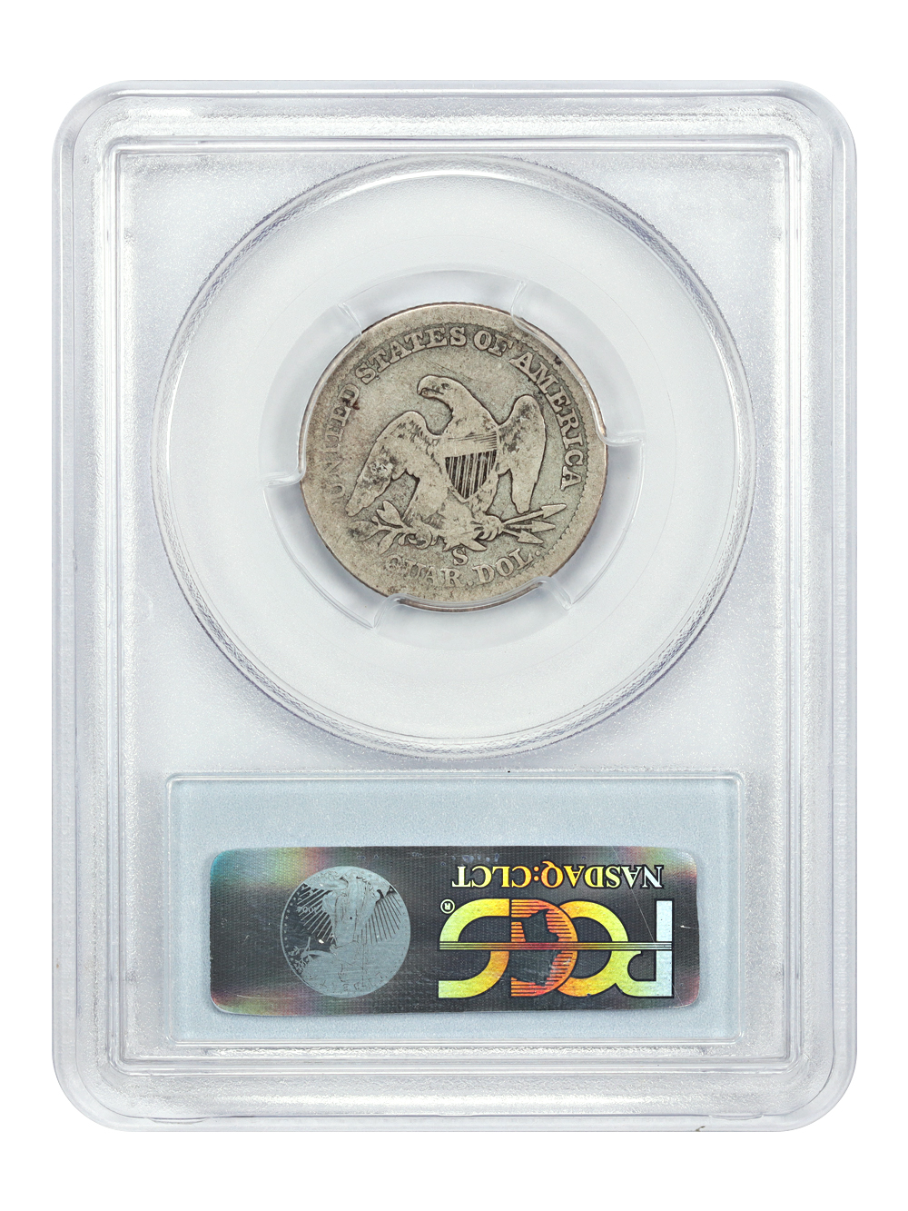 image for: 1860-S 25c PCGS VG8
