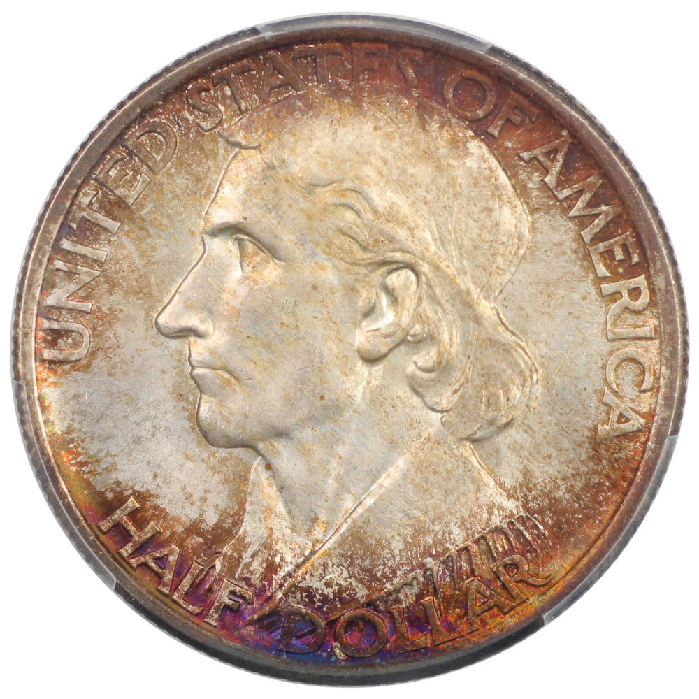 image for: 1934 Boone 50c PCGS MS67