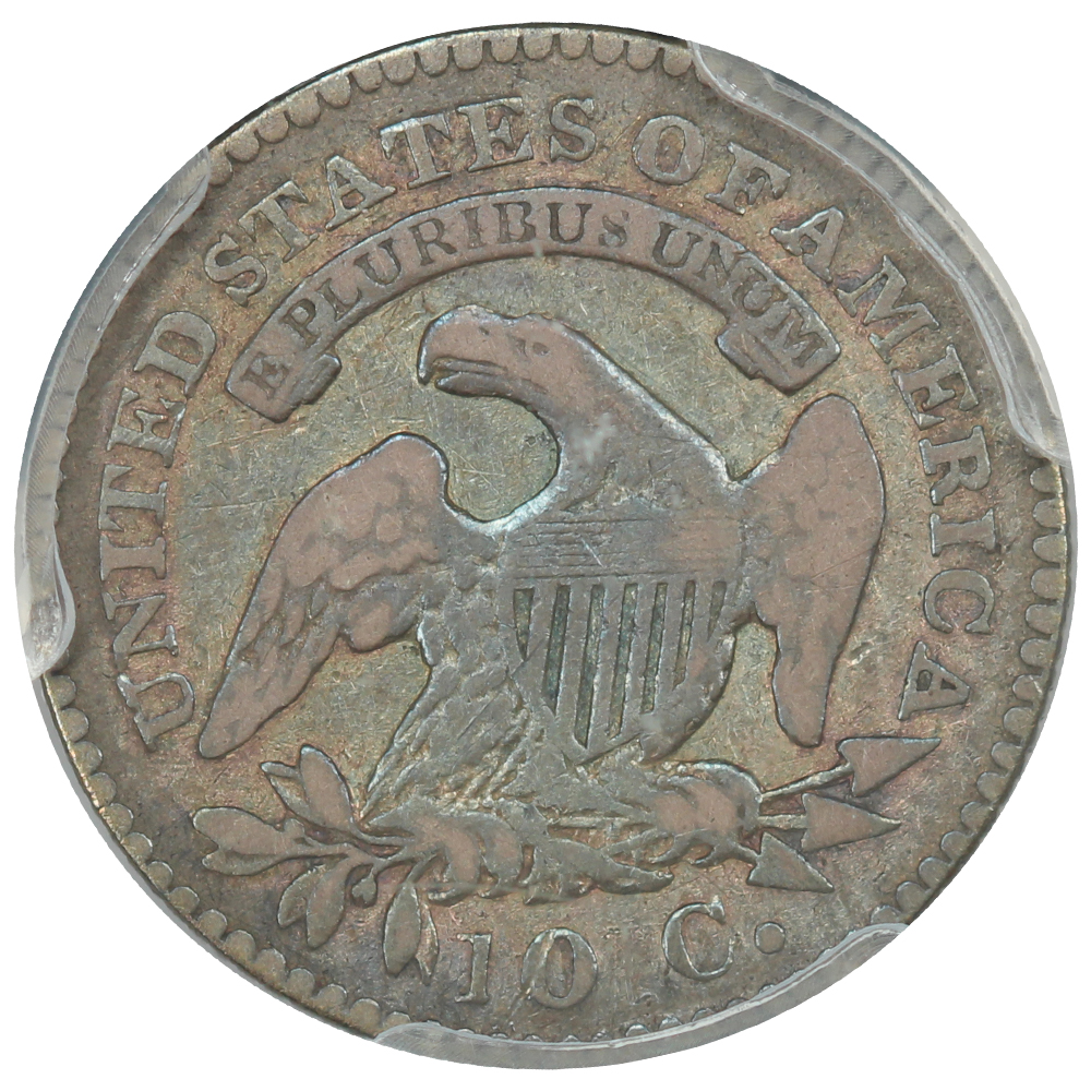 image for: 1824/2 10c PCGS F12