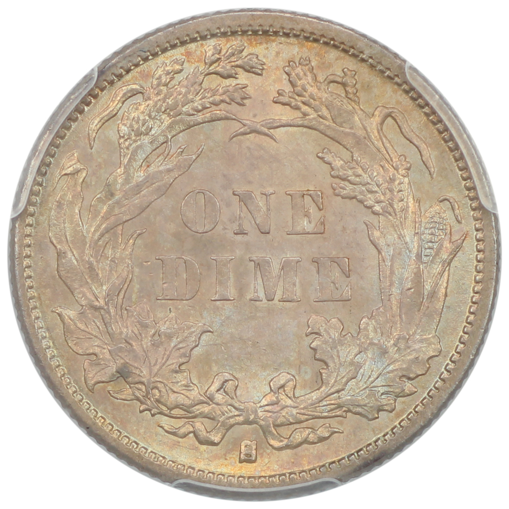 image for: 1884-S 10c PCGS MS63