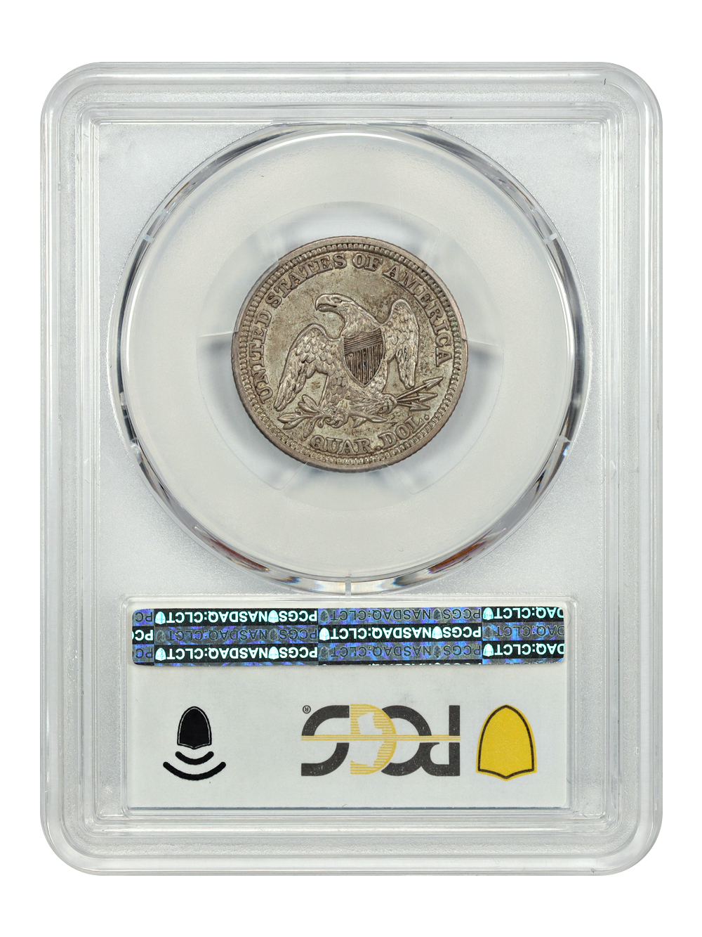 image for: 1848 25c PCGS AU53