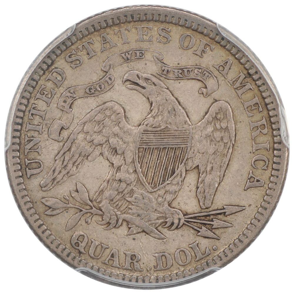 thumbnail for: 1881 25c PCGS XF40
