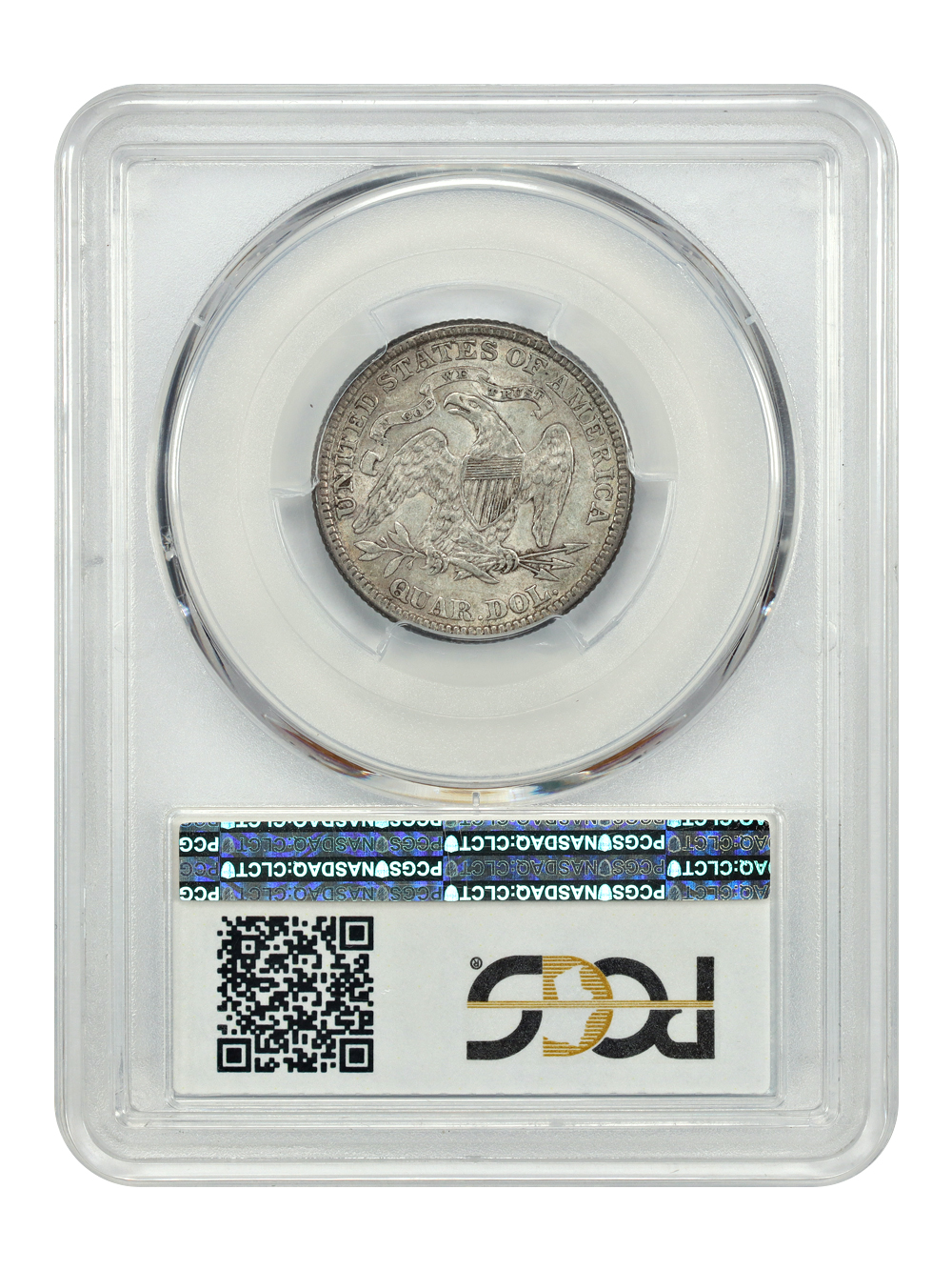 thumbnail for: 1882 25c PCGS AU53