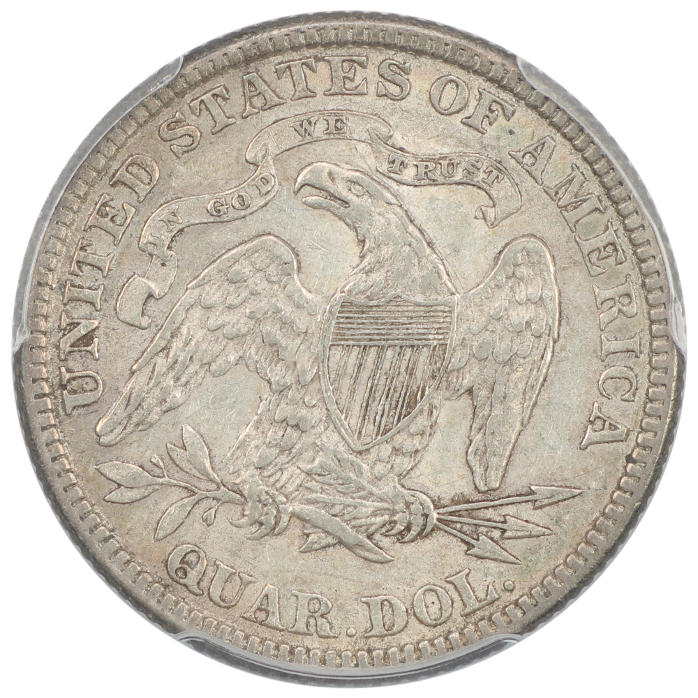 thumbnail for: 1882 25c PCGS AU53