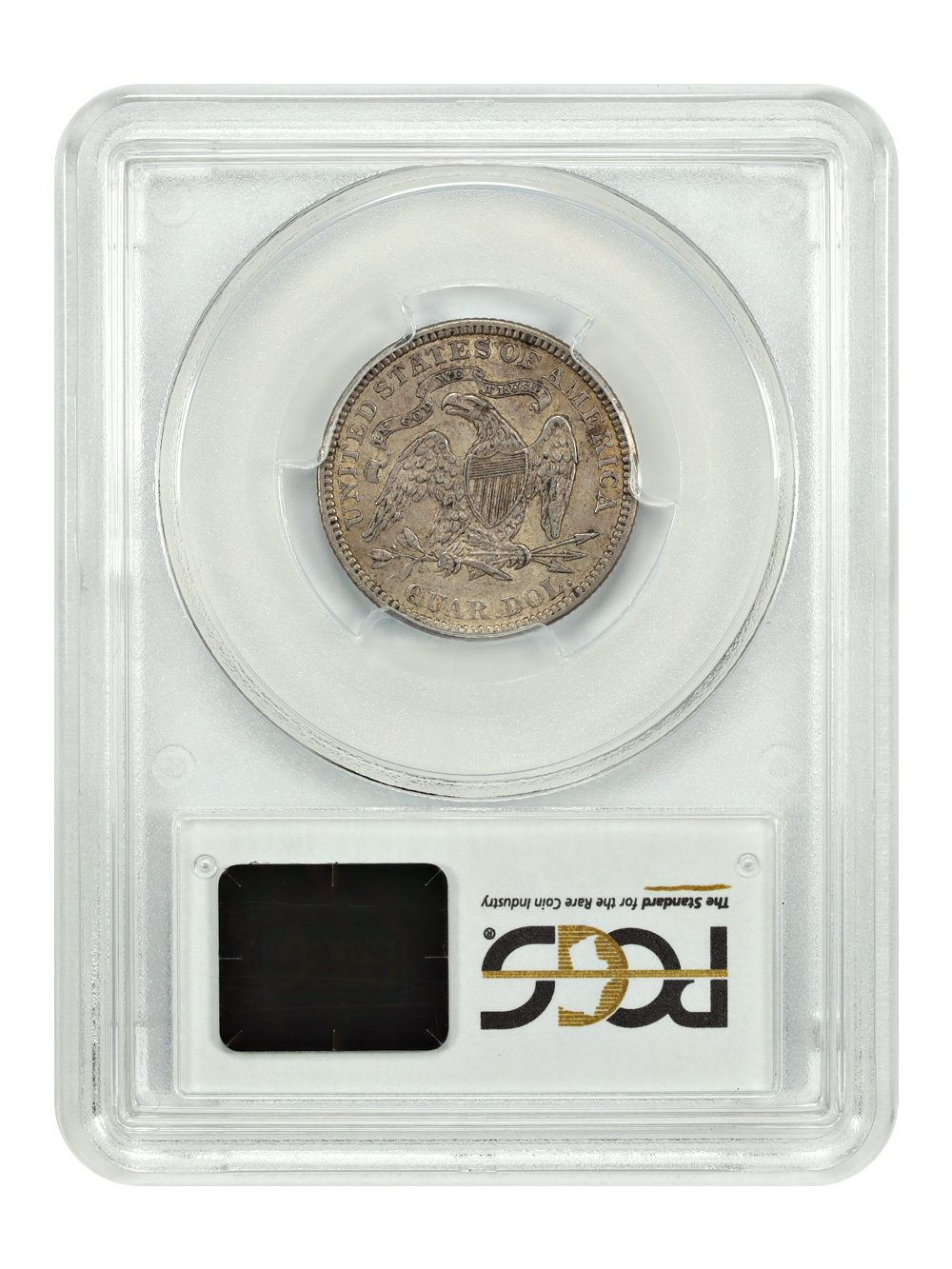 image for: 1876 25c PCGS AU50