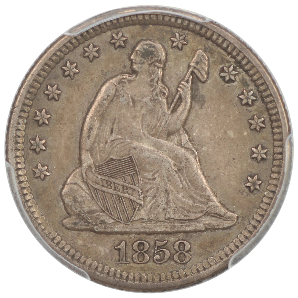 image for: 1858-O 25c PCGS XF45