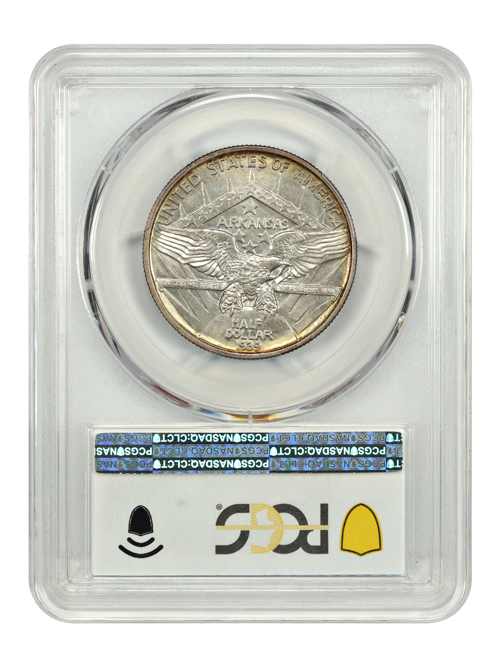 image for: 1939 Arkansas 50c PCGS MS66