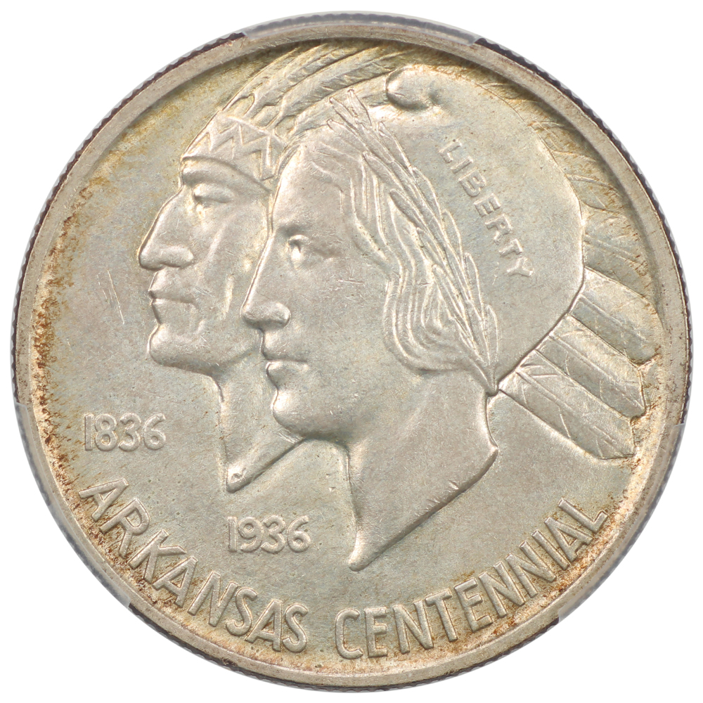 image for: 1939 Arkansas 50c PCGS MS66