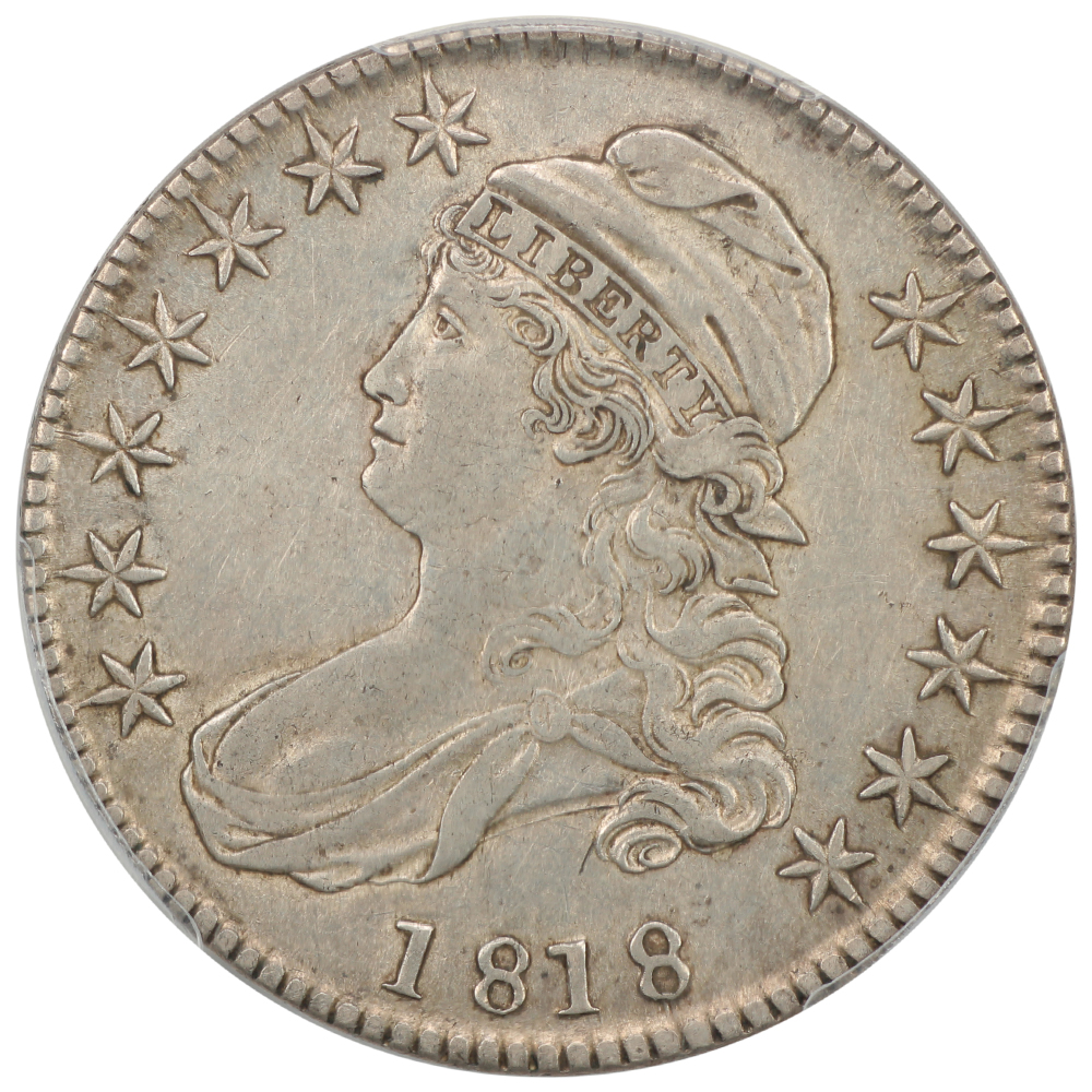 image for: 1818 O-112 50c PCGS XF45