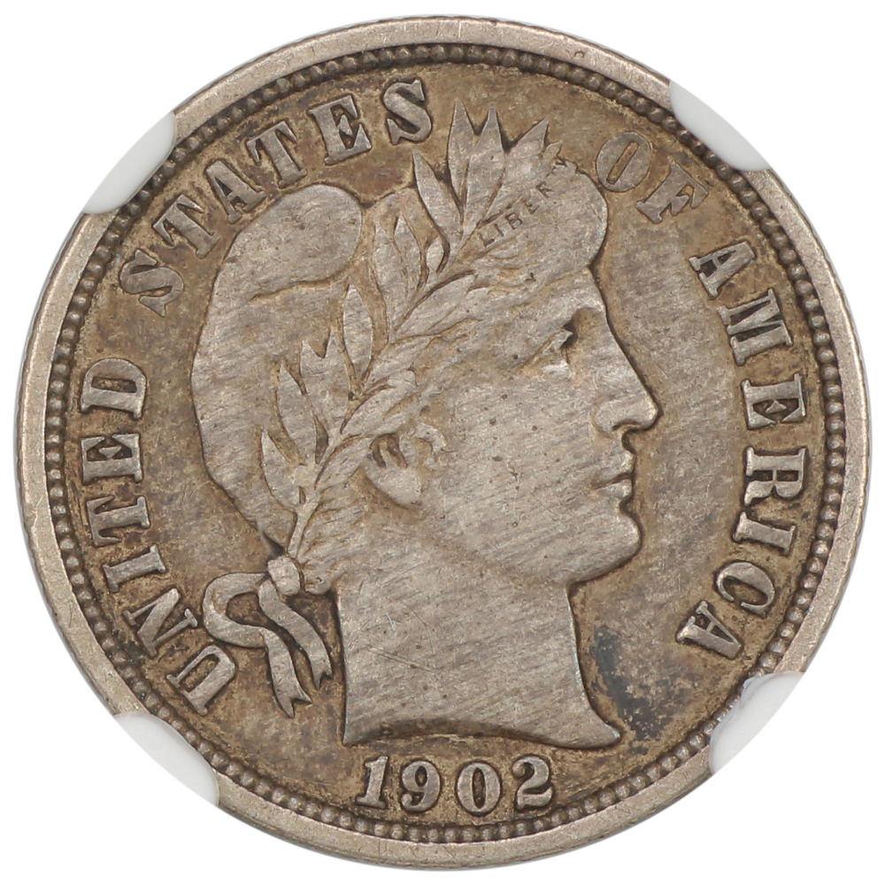 image for: 1902-O 10c NGC AU53