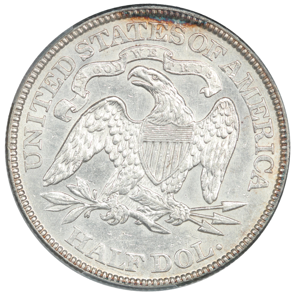 image for: 1873 Arrows 50c PCGS AU53