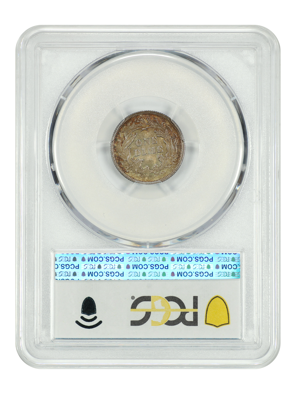 image for: 1873 Arrows 10c PCGS MS63