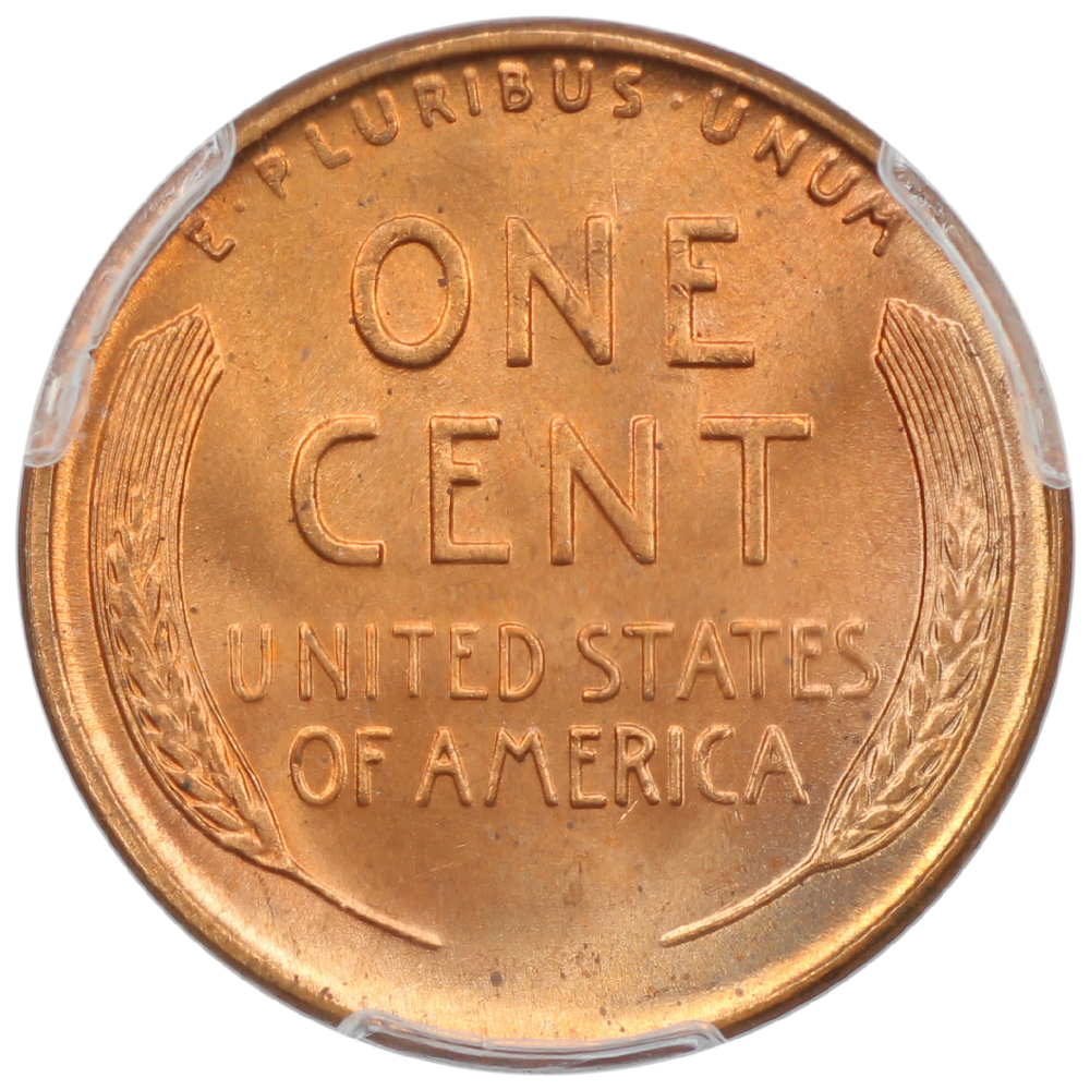 image for: 1944-D/S Over Mintmark 1c PCGS MS67 RD