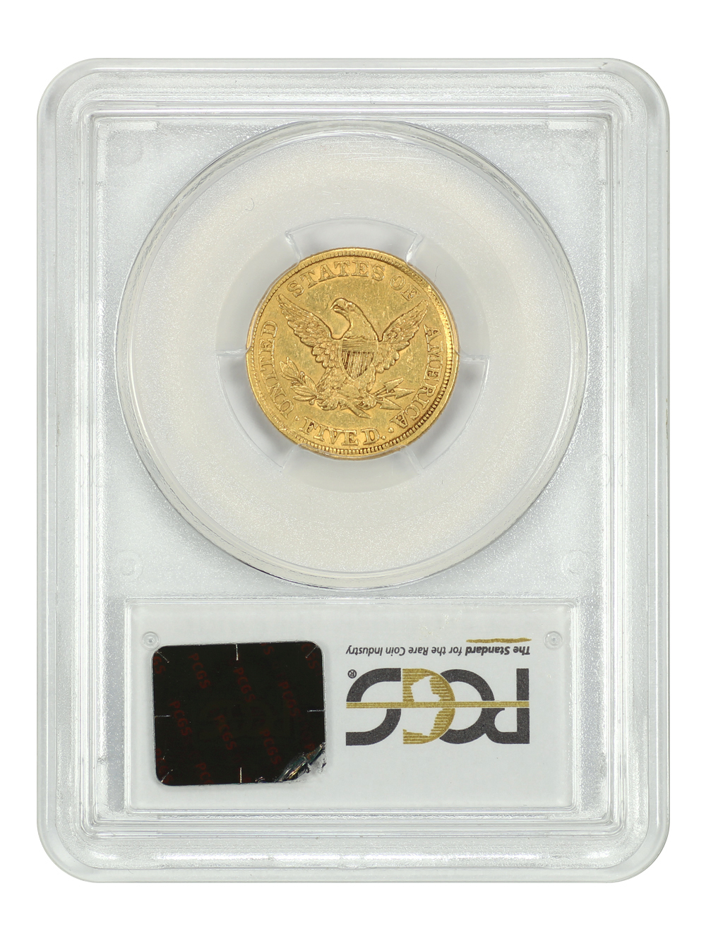 image for: 1857 $5  PCGS XF45