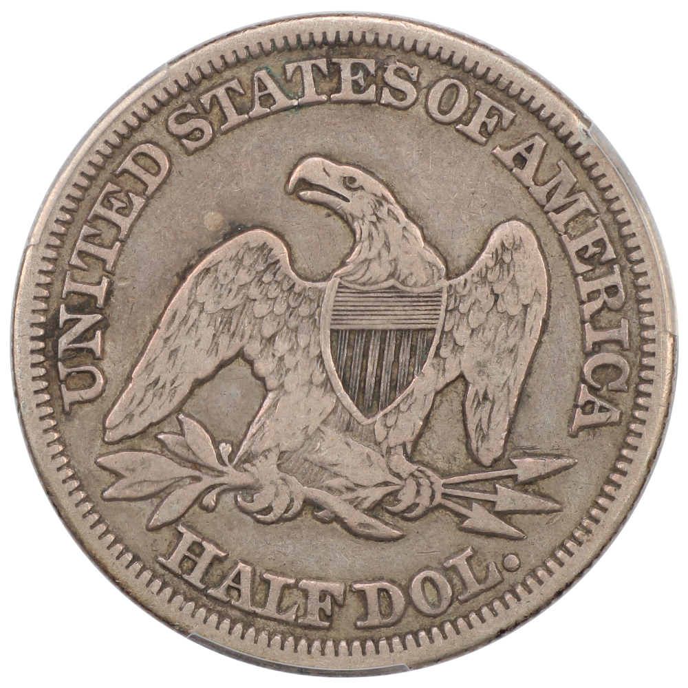 image for: 1855/54 Arrows 50c PCGS VF20