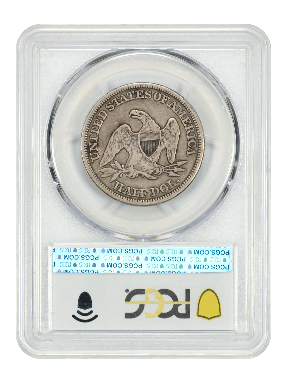 image for: 1855/54 Arrows 50c PCGS VF20