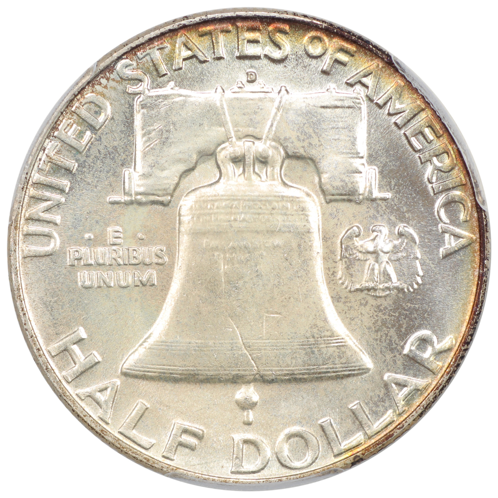 thumbnail for: 1954-D 50c PCGS MS66 FBL