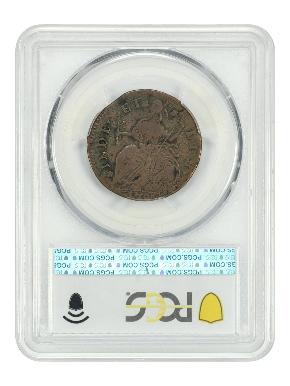 thumbnail for: 1788 Connecticut, Draped Bust Left Copper PCGS VF20 BN