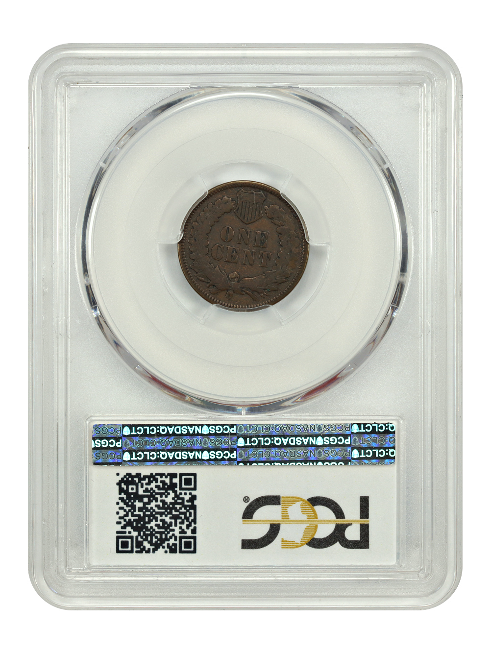 image for: 1873 Doubled LIBERTY 1c PCGS VG10 BN