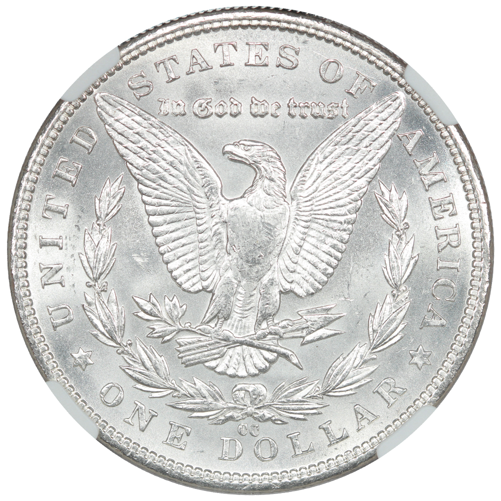 image for: 1890-CC $1  NGC MS62