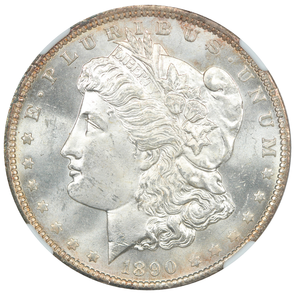 image for: 1890-O $1  NGC MS64