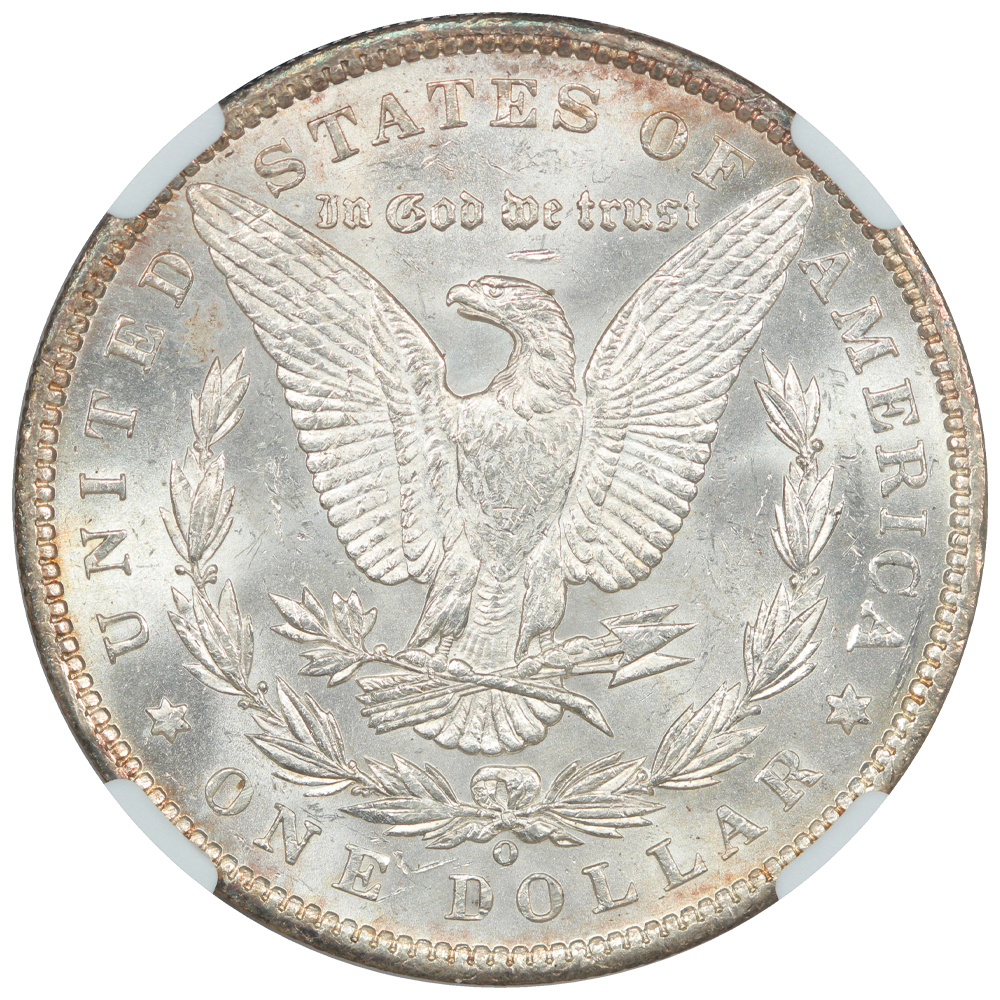 image for: 1890-O $1  NGC MS64