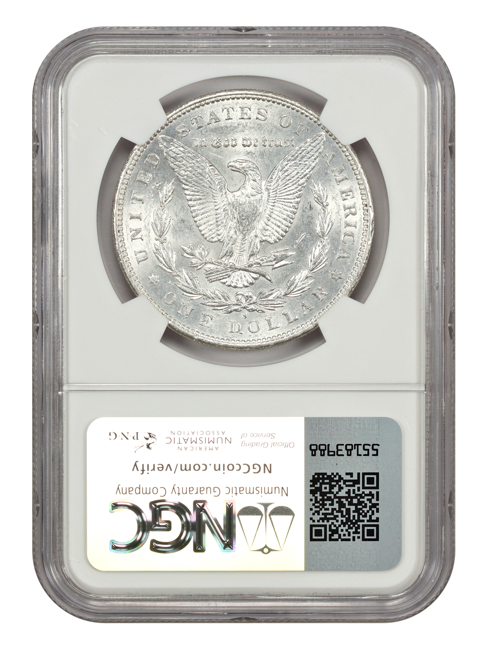 image for: 1898-S $1  NGC AU58
