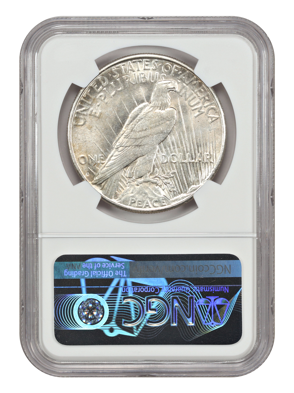 image for: 1927-S $1  NGC AU58