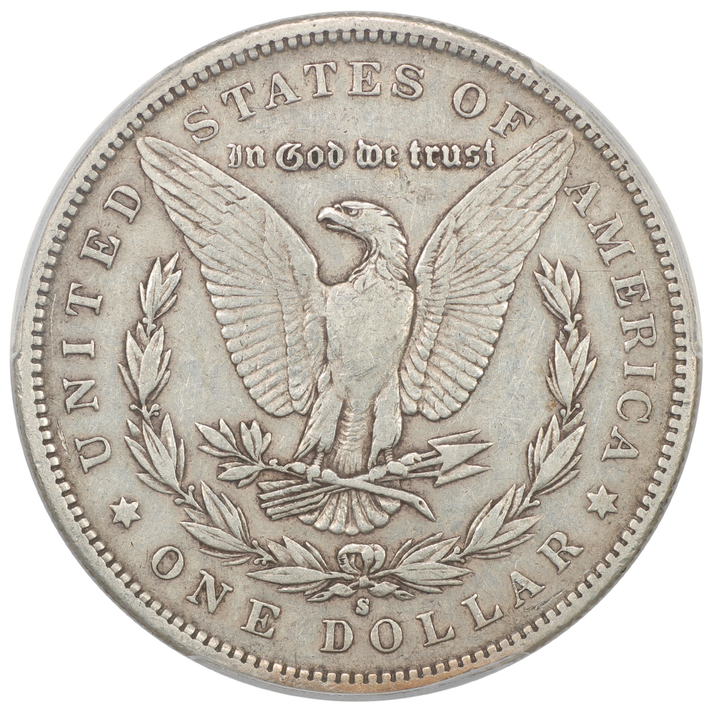 image for: 1892-S $1  PCGS VF30
