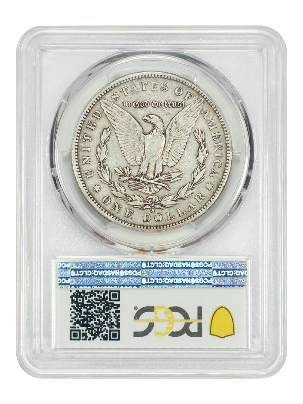 image for: 1892-S $1  PCGS VF30