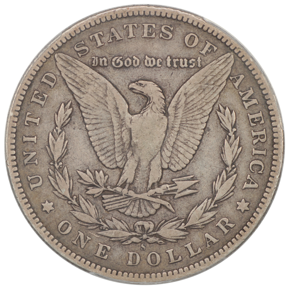 image for: 1895-S $1  PCGS VF30