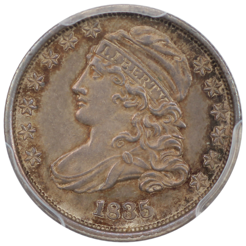 image for: 1835 10c PCGS MS61
