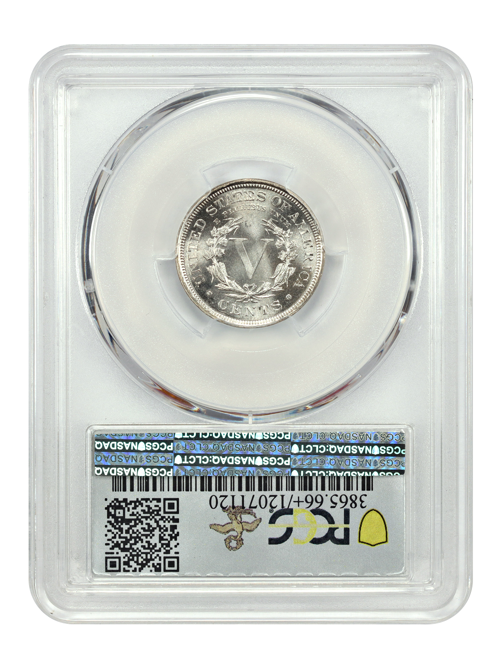 image for: 1904 5c PCGS MS66
