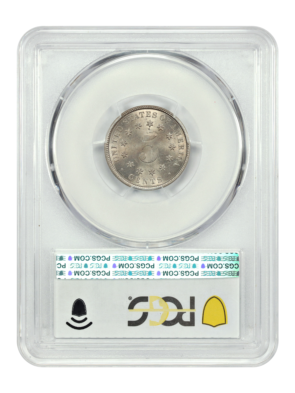 image for: 1882 5c PCGS MS63