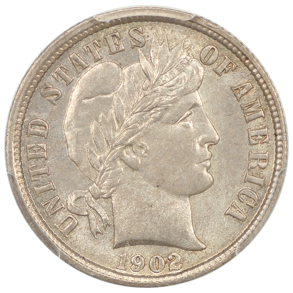 image for: 1902 10c PCGS MS64