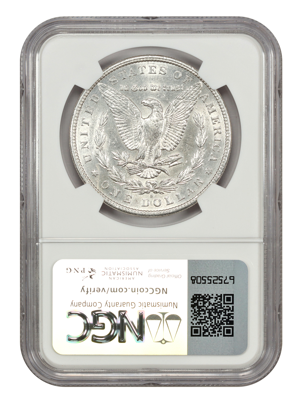 image for: 1899-S $1  NGC AU58