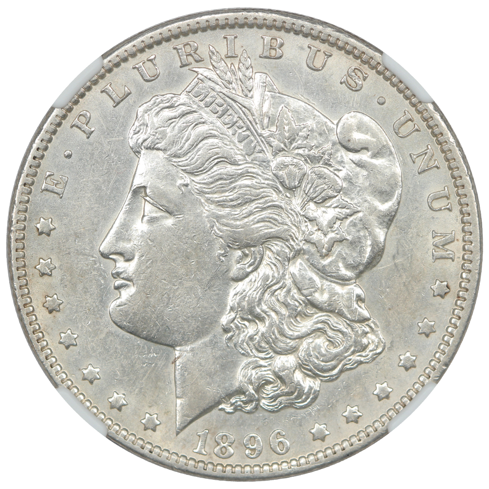 image for: 1896-O $1  NGC AU50